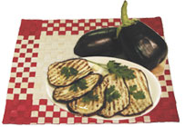 melanzane grigliate ed essiccate